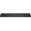 HP 450 - Tastatur - programmierbar - 100% - full size - kabellos - 2.4 GHz - QWERTZ - Deutsch - Schwarz