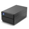 LaCie 2big RAID STHJ48000800 - Festplatten-Array - 48 TB - 2 Schächte (SATA-600) - HDD 24 TB x 2 - USB 3.2 Gen 2 (extern) - mit 5 Jahre Servicevertrag für Datenwiederherstellung