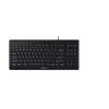 CHERRY STREAM KEYBOARD TKL - Tastatur - USB - US mit Euro-Symbol - Tastenschalter: CHERRY SX - Schwarz