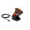 Delock Industrie Barcode Scanner 1D und 2D für 2,4 GHz oder Bluetooth mit induktiver Ladestation