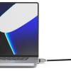 Compulocks Ledge Lock Adapter for MacBook Pro 16" M1, M2 & M3 with Keyed Cable Lock - Sicherheitsschlossadapter - mit Schließzylinder - für Apple MacBook Pro 16 (M1, M2)