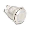 Delock Drucktaster zum Einbau 19 mm 4 x Schraubklemme LED gelb