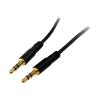 StarTech.com 90cm 3,5mm Klinken Stereo Audiokabel - St / St - Audiokabel - mini-phone stereo 3.5 mm männlich zu mini-phone stereo 3.5 mm männlich - 91 cm - Schwarz - für P / N: RKCOND17HD, SV231DPU34K, SV431DPDDUA2, SV431DPUA2, USBC2VGCAPRO, UVCHDCAP