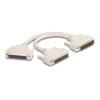 Adapter Y-Kabel Splitter D-Sub HD 44 Pin, Verbindung