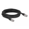 Delock RJ45 Netzwerkkabel Cat.6A S / FTP PE Outdoor 5 m schwarz