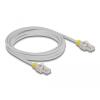 Delock Netzwerkkabel RJ45 Cat.6A S / FTP mit farbigen Clips 3 m