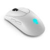 Alienware Tri-Mode Gaming Mouse AW720M - Maus - optisch - 8 Tasten - kabelgebunden, kabellos - USB, 2.4 GHz, Bluetooth 5.1 - Lunar Light