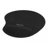 Delock Ergonomisches Mauspad mit Gel Handballenauflage schwarz 230 x 202 x 24 mm