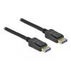 Delock DisplayPort Kabel 10K 60 Hz 54 Gbps 1 m