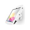Compulocks iPad 10th-11th (A16) Gen Space Enclosure Bow Tilting Wall Mount White - Befestigungskit (Gehäuse, Kippbare Wandhalterung) - freiliegende Front- / Rückkamera und Sensoren - für Tablett - verriegelbar - Aluminium - weiß - Bildschirmgröße: 27.7