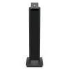 Compulocks Galaxy Tab A8 10.5" Space Enclosure Brandable Floor Stand - Aufstellung - für Tablett - Branding-fähig - verriegelbar - hochwertiges Aluminium - Schwarz - Bildschirmgröße: 26.7 cm (10.5") - Bodenaufstellung - für Samsung Galaxy Tab A8 (10.