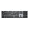 Dell Multi-Device KB700 - Tastatur - kabellos - 2.4 GHz, Bluetooth 5.0 - QWERTZ - Deutsch - Grau - mit 3 years NBD Advance Exchange
