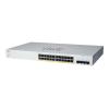 Cisco CBS220-24FP-4G managed Layer2 Switch: - 16x10 / 100 / 1000 Base-T (RJ45) + 4x1GE SFP Uplink Ports, - Switching Capacity:56Gbps, incl. rack-&wallmount Kit, - kein stacking, liefert 382W PoE+,