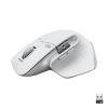 Logitech Master Series MX Master 3S - Maus - ergonomisch - optisch - 7 Tasten - kabellos - Bluetooth, 2.4 GHz - Logitech Logi Bolt USB-Receiver - Pale Gray
