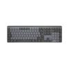 Logitech Master Series MX Mechanical - Tastatur - hinterleuchtet - kabellos - Bluetooth LE - QWERTZ - Deutsch - Tastenschalter: Tactile Quiet - Graphite