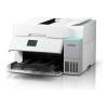 Epson EcoTank ET-3956 - Multifunktionsdrucker - Farbe - Tintenstrahl - ITS - A4 / Letter (Medien) - bis zu 12 Seiten / Min. (Kopieren) - bis zu 18 Seiten / Min. (Drucken) - 250 Blatt - Wi-Fi(ac), USB, LAN - weiß