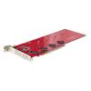 Quad M.2 PCIe Adapter for NVMe / AHCI SSD