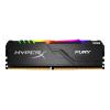 HyperX FURY RGB - DDR4 - Kit - 64 GB: 4 x 16 GB - DIMM 288-PIN - 3200 MHz / PC4-25600 - CL16 - 1.35 V - ungepuffert - non-ECC - Schwarz