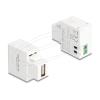 Delock Keystone Modul mit USB Typ-A Ladebuchse 5 W weiß