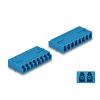 Delock LWL Kupplung HD LC Octuplex Buchse zu LC Octuplex Buchse blau