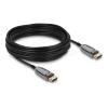 Aktives Optisches Kabel DisplayPort 2.1 40 Gbps, 8K 60 Hz, 15 m, Monitor Glasfaser, Video Display AV