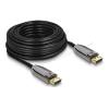 Aktives Optisches Kabel DisplayPort 2.1 40 Gbps, 8K 60 Hz, 20 m, Monitor Glasfaser, Video Display AV