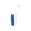 HyperJuice Flex Mini - Powerbank - 10000 mAh - 30 watt - PD (USB-C) - Schnorchel blau