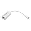 Eaton Tripp Lite Series USB-C to Gigabit Ethernet NIC Network Adapter 10 / 100 / 1000 Mbps White - Netzwerkadapter - USB-C 3.1 - Gigabit Ethernet - weiß