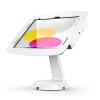 Compulocks iPad 10th-11th (A16) Gen Space Enclosure Mast Counter Stand - White - Befestigungskit (Aufstellung, Gehäuse) - für Tablett - verriegelbar - hochwertiges Aluminium - weiß - Bildschirmgröße: 27.7 cm (10.9") - Theke - für Apple 10.9-inch iPad