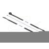 Delock Kabelbinder selbstschneidend L 370 x B 4,8 mm 50 Stück schwarz