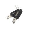 Kensington Universal 3-in-1 Keyed Cable Lock - Twin Lockheads - Sicherheitskabelschloss - 1.8 m