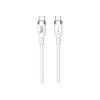 HyperJuice - USB-Kabel - 24 pin USB-C (M) zu 24 pin USB-C (M) - USB 2.0 - 2 m - Baureihe mit erweitertem Leistungsbereich (EPR, USB-Stromversorgung (240 W) - weiß