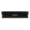 Crucial Pro OC - DDR5 - Modul - 16 GB - DIMM 288-PIN - 6400 MT / s / PC5-51200 - CL32 - 1.35 V - ungepuffert - Matte Stealth Black