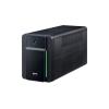 APC Back-UPS BX Series BX1200MI-FR - USV - Wechselstrom 230 V - 650 Watt - 1200 VA - 9 Ah - USB - Ausgangsanschlüsse: 4 - Schwarz