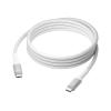dbramante1928 re-charge it - USB-Kabel - USB-C (M) zu USB-C (M) - 2 m - geflochten, USB Power Delivery (240W), 100 % recycelter Kunststoff - weiß