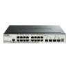 D-Link DGS 1510-20 - Switch - L3 - Smart - 16 x 10 / 100 / 1000 + 2 x Gigabit SFP + 2 x 10 Gigabit SFP+ - Desktop, an Rack montierbar