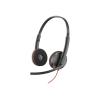 Poly Blackwire 3220 - Blackwire 3200 Series - Headset - On-Ear - kabelgebunden - USB-C - Schwarz - Skype-zertifiziert, Cisco Jabber Certified, Avaya Certified, UC-zertifiziert - Replaces Poly SKU 209749-101