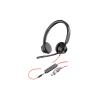 Poly Blackwire 3325 - Blackwire 3300 series - Headset - On-Ear - kabelgebunden - 3,5 mm Stecker, USB-C - Schwarz - UC-zertifiziert - Replaces Poly SKU 213939-101