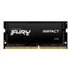 Kingston FURY Impact - DDR4 - Kit - 64 GB: 2 x 32 GB - SO DIMM 260-PIN - 3200 MT / s / PC4-25600 - CL20 - 1.2 V - ungepuffert - non-ECC - Schwarz