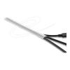 Delock - Flexible Kabelleitung - 15 mm Durchmesser - 10 m - durchsichtig