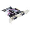 Delock 4 x serial PCI Express Card - Serieller Adapter - PCIe - RS-232 - 4 Anschlüsse