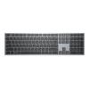 Dell Multi-Device KB700 - Tastatur - kabellos - 2.4 GHz, Bluetooth 5.0 - QWERTY - GB - Grau - mit 3 years NBD Advance Exchange