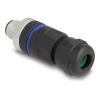 Delock - Netzanschluss - M12-A 4-polig (W) zu Schraubklemme - 250 V - 4 A - Schwarz