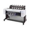 HP DesignJet T1600dr - 914 mm (36") Großformatdrucker - Farbe - Tintenstrahl - Rolle (91,4 cm x 91,4 m), 914 x 1219 mm - 2400 x 1200 dpi - bis zu 3 Seiten / Min. (einfarbig) / bis zu 3 Seiten / Min. (Farbe) - Kapazität: 2 Rollen - Gigabit LAN - Cutter