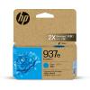 HP 937e EvoMore - Cyan - original - Tintenpatrone - für Officejet Pro 9110b