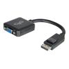 C2G 8in DisplayPort to VGA Adapter - DP to VGA Adapter Converter - Black - M / F - DisplayPort-Kabel - DisplayPort (M) zu HD-15 (VGA) (W) - 20.32 cm - eingerastet - Schwarz