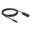Delock Aktives USB 10 Gbps Verlängerungskabel USB-C 3 m