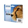 Epson T0715 Multipack - 4er-Pack - 23.9 ml - Schwarz, Gelb, Cyan, Magenta - original - Tintenpatrone - für Stylus DX9400, SX115, SX210, SX215, SX218, SX415, SX515, SX610, Stylus Office BX310, BX610
