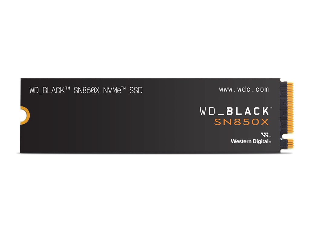 WD_BLACK SN850X WDS400T2X0E - SSD - verschlüsselt - 4 TB - intern - M.2 2280 - PCIe 4.0 x4 (NVMe) - TCG Opal Encryption 2.01 - für Sony PlayStation 5