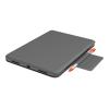 Logitech Folio Touch - Tastatur und Foliohülle - mit Trackpad - hinterleuchtet - Apple Smart connector - QWERTY - Italienisch - Graphite - für Apple 11-inch iPad Pro (1. Generation, 2. Generation)